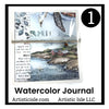 Journal Surprise, Ocean Minded Watercolor journal
