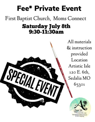 Event fee, first Baptist church