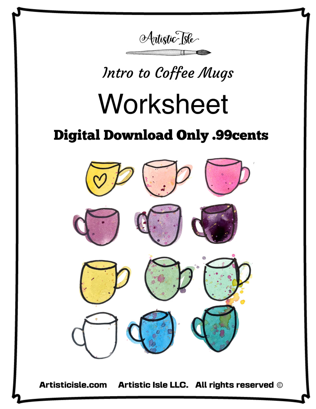 Coffee & Creativity Worksheet