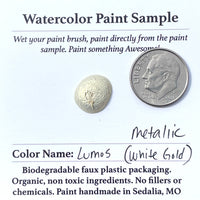 Single Dot Card, watercolor dot card