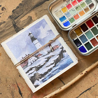 Journal Surprise, Ocean Minded Watercolor journal