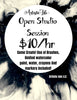 Open studio session