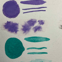 PV15, Imperial purple, ultra violet, watercolor, handcrafted , watercolor paint