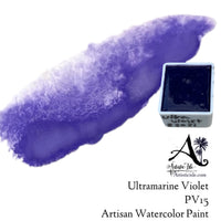 Ultramarine Violet, PV15, purple, watercolor paint