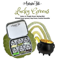 Lucky Greens Watercolor Set