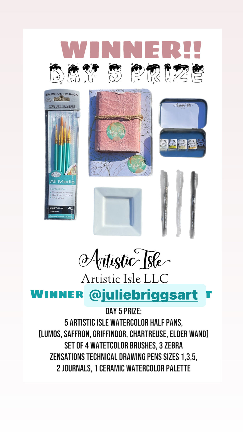 Day 5 prize