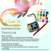 Inspiration Traveler, mini palette, inspiration