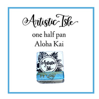 Aloha Kai, Sky blue to gold metallic, iridescent, chrome