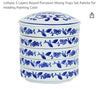 Custom porcelain stacking dishes. Filled with watercolor