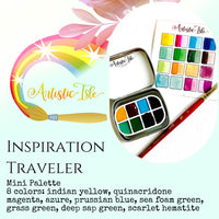 Inspiration Traveler, mini palette, inspiration