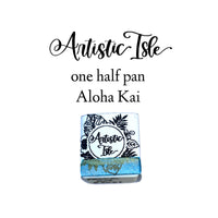Aloha Kai, Sky blue to gold metallic, iridescent, chrome