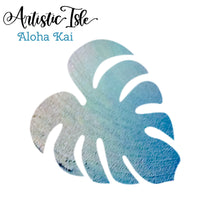 Aloha Kai, Sky blue to gold metallic, iridescent, chrome