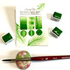Grass Green, watercolor paint