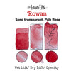 Rowan , red watercolor paint, PR3,PR1