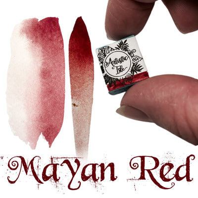 Mayan red, Aztec red, rare Mexican Mayan red