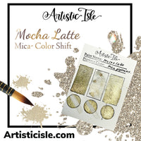 Mocha Latte, metallic, color shift