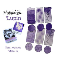 Lupin, Watercolor Paint, Galaxy Swirl , Deep Purple Metallic, Purple